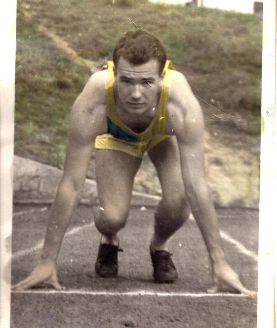 Genes - my grandfather, who ran for Emory Track and Field back in the day -- cool pic, huh?